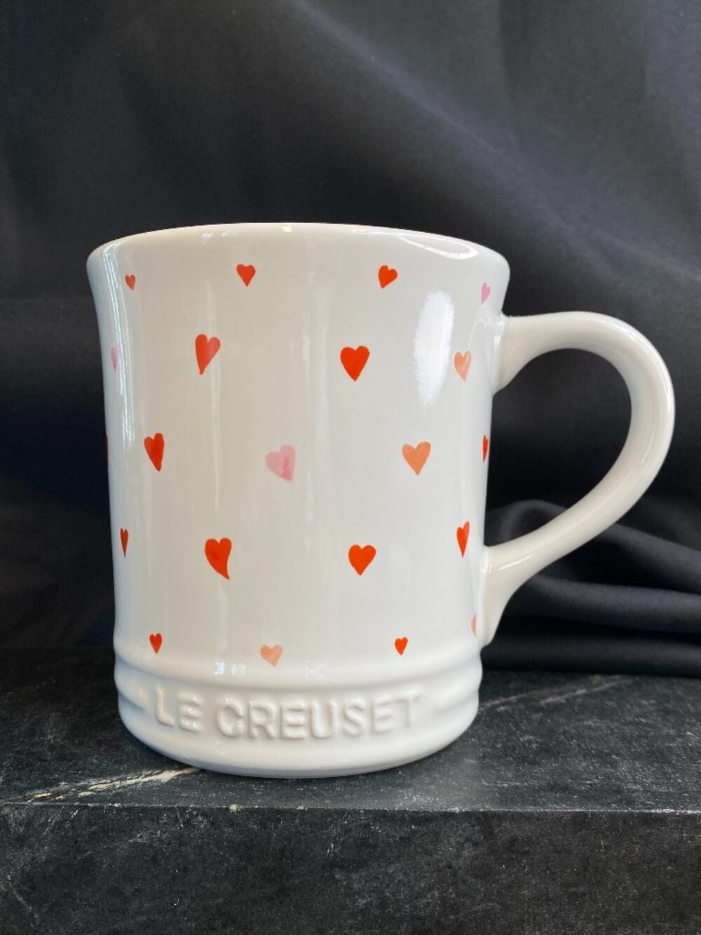NEW Le Creuset L'Amour Heart Stoneware Mug